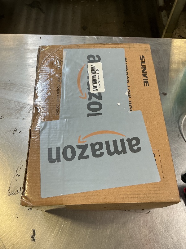 Photo 1 of SUNVIE 300W Low Voltage Landscape Transformer with 2 Independent Control Output Landscape Lighting Transformer with Timer and Photocell Sensor 120V AC to 12/14V AC Weatherproof Low Voltage Transformer