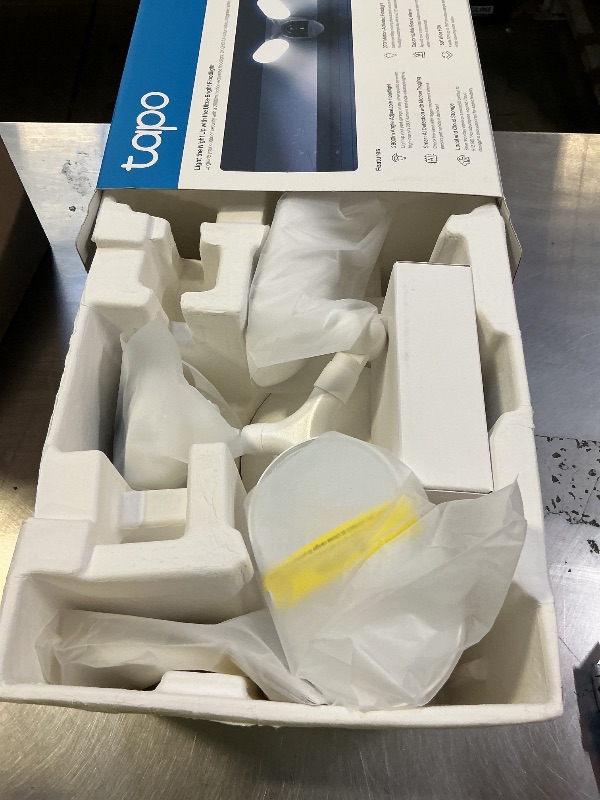 Photo 1 of Tapo 2K+ Outdoor Wired Floodlight Security Camera - 2800 Lm Dimmable, Motion Activated, Person & Vehicle Detection, 24/7 Recording, Subscription-Free Local Storage or Optional Cloud, C720