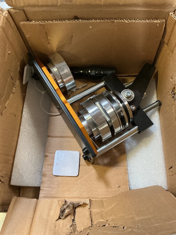 Photo 1 of Saladulce Fridge Magnet Button Maker Machine 2x2inch Square Magnets Maker 50mm Metal DIY Badge Pin Maker Machine Button Press Machine for Square Magnet Badge Making