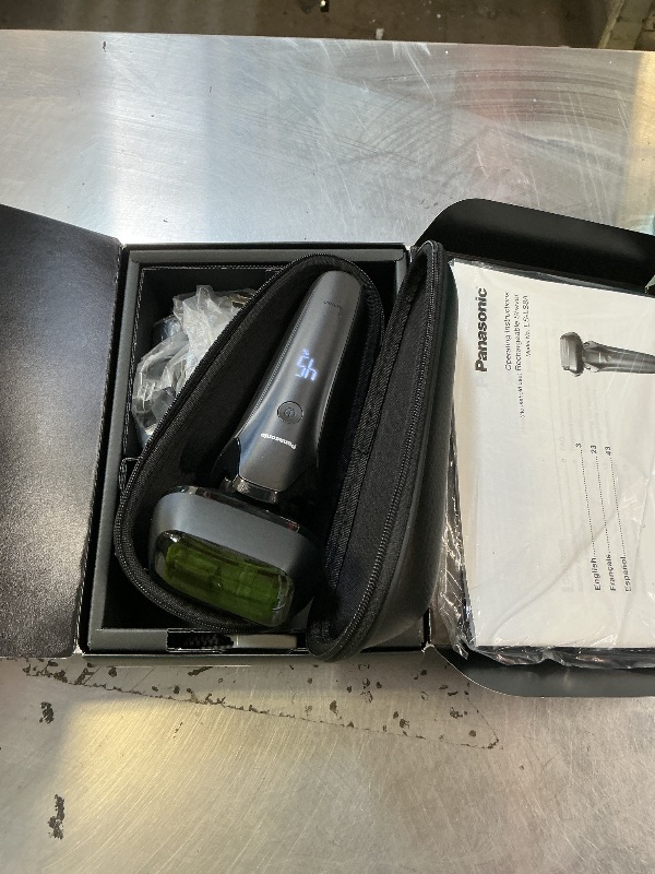 Photo 1 of Panasonic ARC6 Electric Razor for Men Face, Wet & Dry Shavers for Men with Foil Shaver, Pop-up Trimmer, Ultra-Fast 6-Blade, Smart Shave Sensor, 22D Flexible Pivoting Head - ES-LS8A-K (Black)