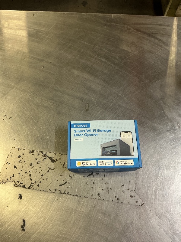 Photo 1 of meross Smart Garage Door Opener Remote, Compatible with Apple HomeKit, Amazon Alexa, Google Assistant, CarPlay and SmartThings, Enhanced Compatibility, New Version