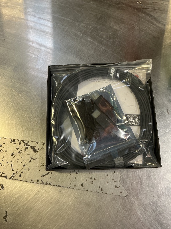 Photo 1 of RUIPRO 8K Detachable Full Fiber Optic Armored HDMI 2.1 Cable 40FT, Ultra High Speed 48Gbps, Support 8K@60Hz 4K@120Hz, Dynamic HDR, eARC, Compatible with PS5/Xbox/Blu-ray/TV/Monitor/Projector