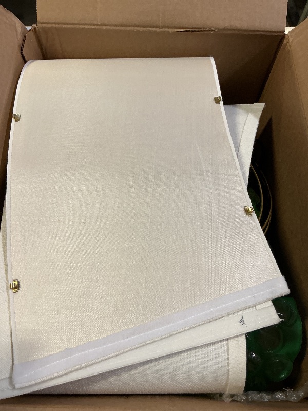 Photo 1 of Oneach 19.5” Warm Gold Table Lamps Set of 2, Pull Chain Switch Bedside Table Lamps, Modern Nightstand Lamp with Linen Shade, Small Desk Lamp for Living Room, Bedroom, Home Office, Nursery