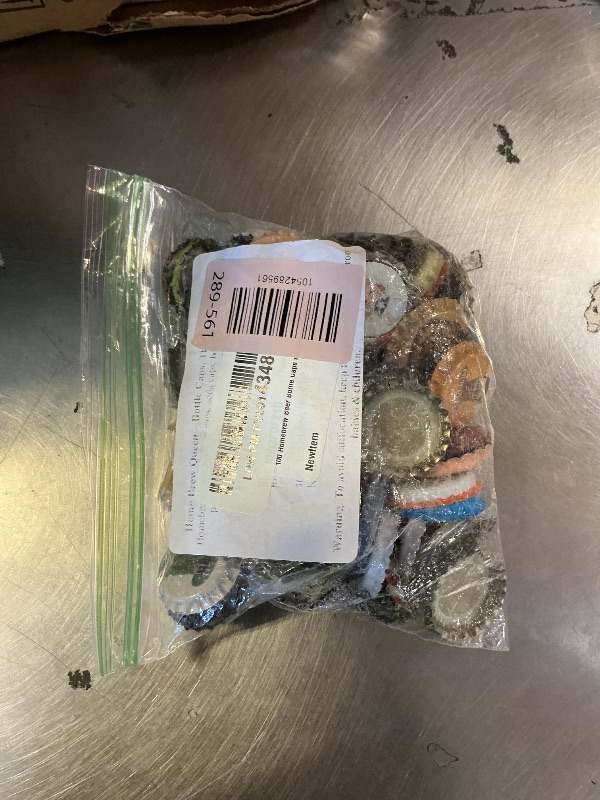 Photo 1 of 100 Homebrew Beer Bottle Caps for crafts