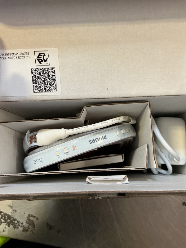 Photo 1 of Philips Hue Indoor 16 Ft Smart LED Solo lightstrip Base Kit - 1 Pack - Control with Hue App - Compatible with Alexa, Google Assistant and Apple HomeKit