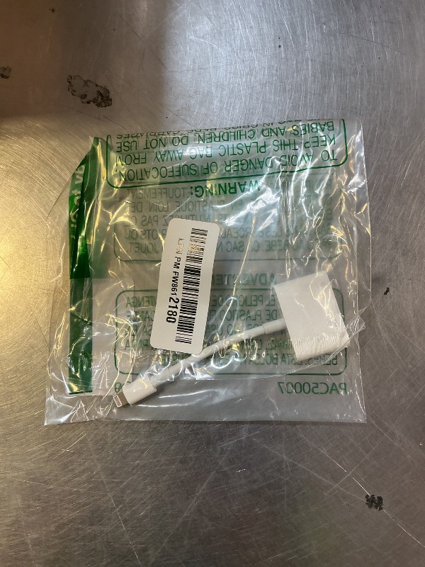 Photo 1 of [Apple MFi Certified] Lightning to HDMI Adapter, 1080P Digital AV Sync Screen Cable Compatible with iPhone 14/13/12/11/XS/XR/X/8 and iPad to HDTV/Projector/Monitor