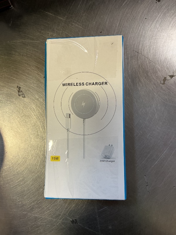 Photo 1 of [Apple MFi Certified]Magnetic Wireless iPhone Charger Magsafe Charger,6FT 15W Fast Phone Charging Pad Wireless Magnetic Charge for iPhone 17/17Air/16 Pro Max/16 Plus/15 Pro Max/14/13/12/AirPods3/2/Pro