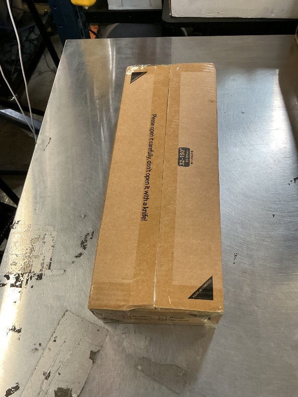 Photo 1 of YaFex Heavy Duty Curtain Rods 32-150 Inch, 1 Inch Adjustable Black Curtain Rod for Windows, Extra Long Window Treatment Rods with Aluminium Finials, Easy Installation