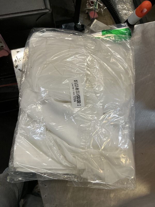 Photo 1 of 10 Pack 10ft White Chiffon Table Runners Wedding Table Runner Sheer Romantic Tulle Table Runner for Christmas Wedding Bridal Tea Party Baby Shower Birthday Party Table Decorations(120 x 12 in)