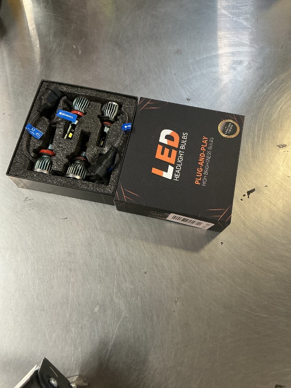 Photo 1 of SPBRTBUB Led Headlight Bulbs, compatible with (2011-2016) Jeep Grand Cherokee led headlights, 9005/hb3 High Beam & h11/h8/h9 Low Beam LED Headlight Bulbs, Pack of 4