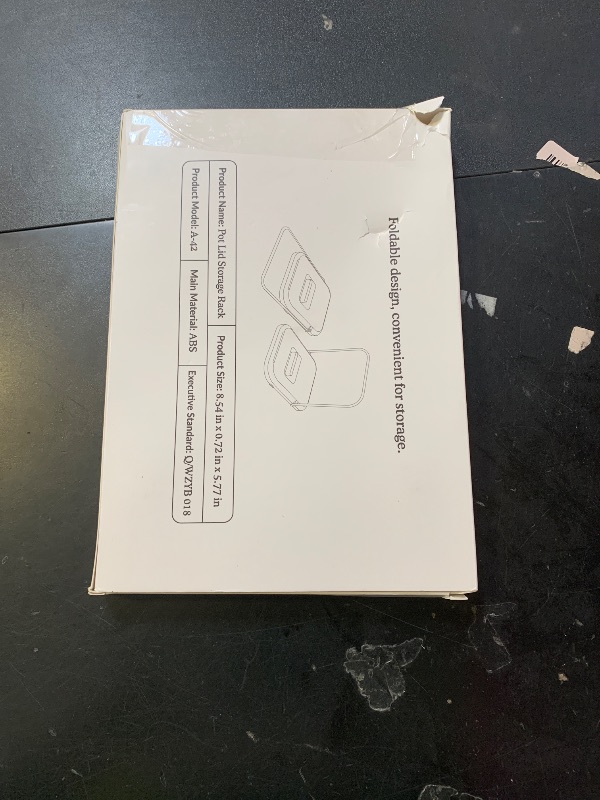 Photo 1 of pot lid storage rack