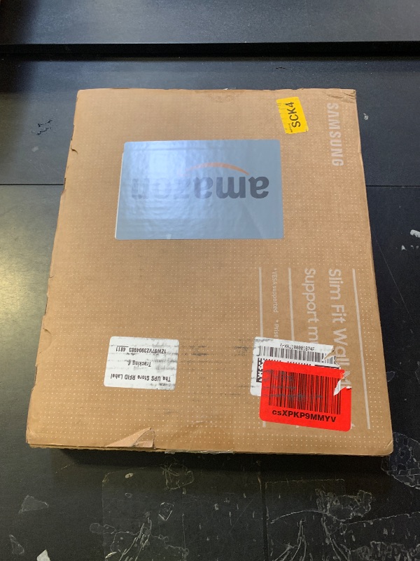 Photo 1 of Samsung Slim Fit TV Wall Mount, Compatible w/ 43”- 85” Q Series, Crystal UHD Series Televisions, Easy Installation, Blends w/Any Interior, Minimalist Look, WMN-B50EB/ZA, 2022, Black