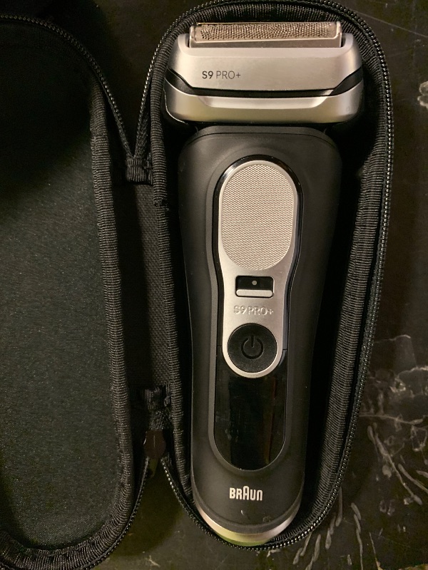 Photo 1 of **USED** Braun Series 9 PRO+ Electric Shaver, Pro SensoAdapt, 6in1 SmartCare Center, Wet & Dry Razor, 9660CCPS, Black