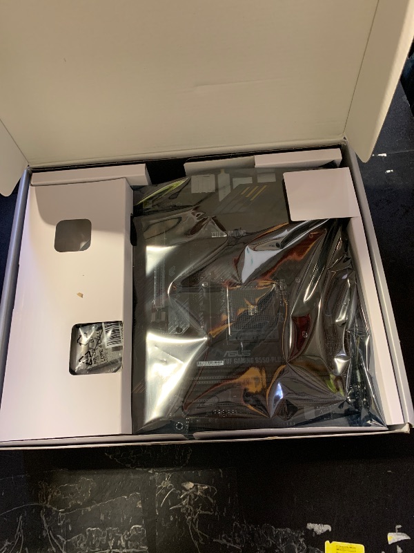 Photo 1 of ASUS TUF Gaming B550-PLUS WiFi II AMD AM4 (3rd Gen Ryzen™) ATX Gaming Motherboard (PCIe 4.0, WiFi 6, 2.5Gb LAN, BIOS Flashback, USB 3.2 Gen 2, Addressable Gen 2 RGB Header and Aura Sync)