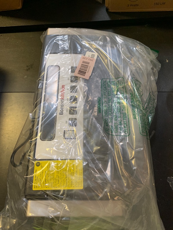 Photo 1 of Bonsenkitchen Vacuum Sealer Machine, Globefish Technology for Perfect Vacuum Sealing, Powerful Low-Noise Food Vacuum Sealer with Easy Handle Design, Built-in Cutter & Bag Storage, 1 Bag Roll & 10 Bags