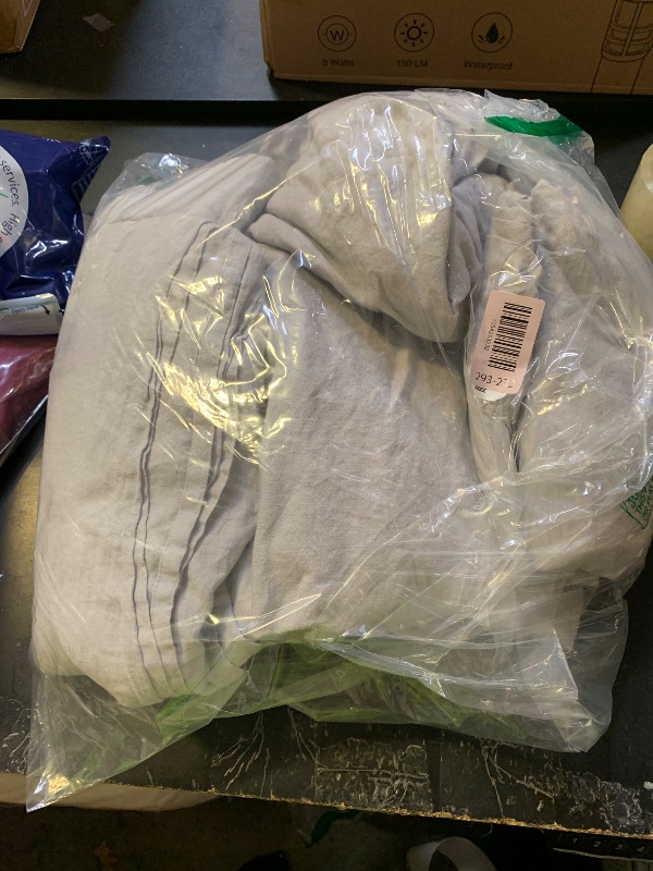 Photo 1 of Bare Home King Sheet Set - Luxury 100% European Linen - Deep Pockets - Easy Fit - 4 Piece Set - Bedding Sheets & Pillowcases (King, Glacier Grey)