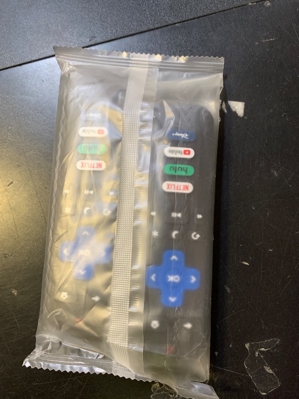Photo 1 of (Pack of 2) Replacement Remote Control Only for Roku TV, Compatible for TCL Roku/Hisense Roku/Onn Roku/Sharp Roku/Element Roku/Westinghouse Roku/Philips Roku Smart TVs (Not for Roku Stick and Box)