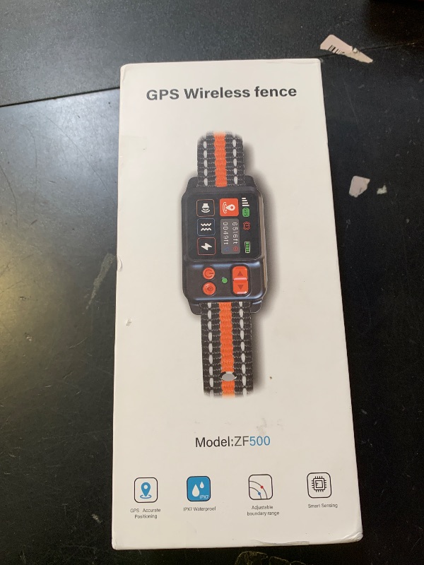 Photo 1 of GPS Wireless Dog Fence System, Electric Dog Fence Using GPS Electric Satellite Technology, IPX7 Waterproof Rechargeable Design, GPS Dog Collar has 2 Modes Circular and Free-Form Fence