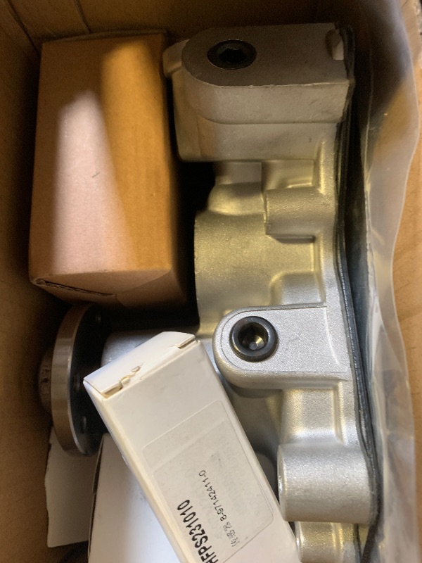 Photo 1 of FridayParts Water Pump & Thermostat & Gasket & Water Outlet Pipe & Sensor 8971424110 8972584792 8981262311 8972112090 Compatible for Isuzu Engine 4LC1 4LE1 3LD1 3LD2 Replacement