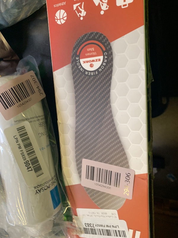 Photo 1 of Carbon Fiber Insoles, Carbon Fiber Foot Plate 1 PC Rigid Shoe Insert Support Turf Toe, Foot Fractures, Morton Extension, Hallux Rigidus and Limitus - Alternative to Post Op Shoe