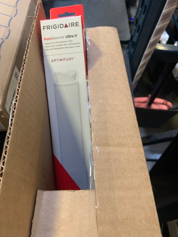 Photo 1 of Frigidaire EPTWFU01 PureSource Ultra® II Refrigerator Water Filter Replacement | Set of 2