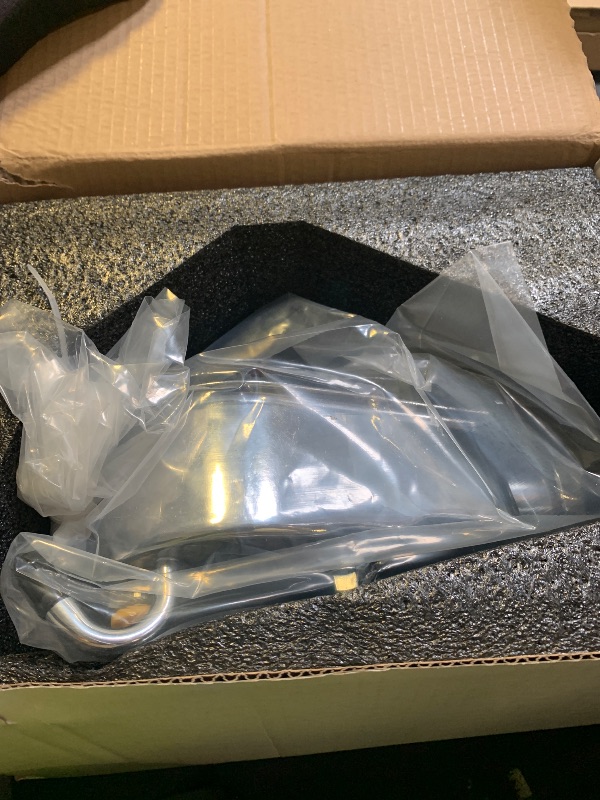 Photo 1 of 1 PC SHLPDFM Power Steering Pump Chrome Saginaw P Series Power Steering Pump 5/8" Keyway Style Shaft Compatible with GM Vehicles GMC Chevrolet Chevy Buick Oldsmobile Pontiac Chrome