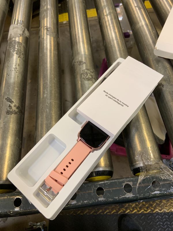 Photo 1 of Smart Watch for Women, Answer/Make Call,1.85'' Ultra-Clear Screen Fitness Tracker with Heart Rate/Sleep/SpO2 Monitor,Smartwatch for iPhone/Samsung/Android,120+ Sport Modes,IP68 Waterproof with 2 Bands