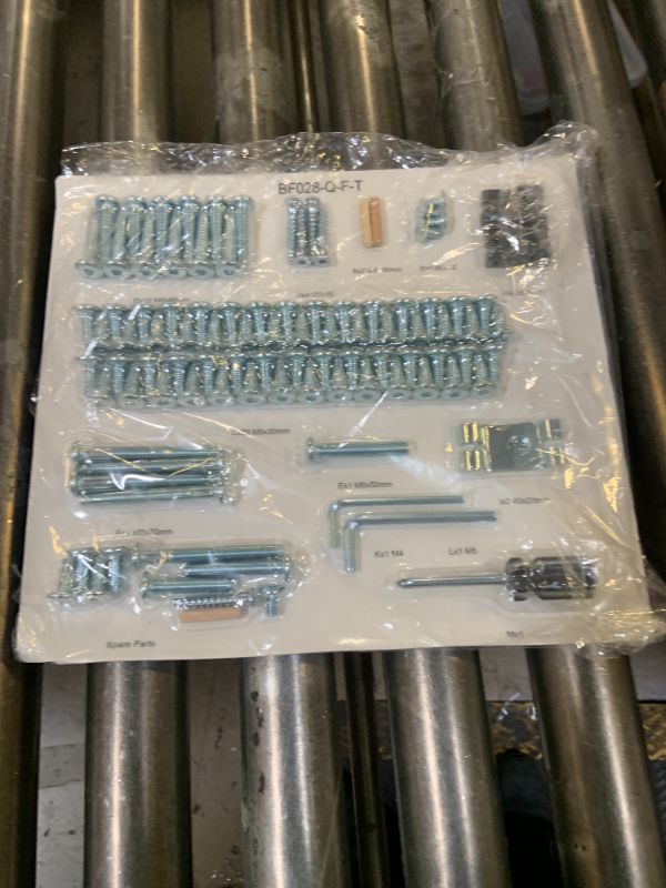 Photo 1 of Rolanstar Full Bed Frame with Drawers, Storage Headboard with Charging Station and LED Lights, Upholstered Bed with Heavy Duty Wood Slats, No Box Spring Needed, Noise Free, Easy Assembly, Beige