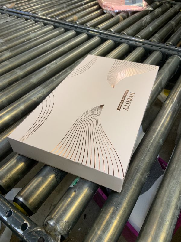 Photo 1 of NVBOTY LED Face Mask Light Therapy, 4 Modes Portable Red Light Therapy for Face, 2000mAh Rechargeable Remote, Blue, Orange, 850NM Infrared & Red Light Mask, 400 LEDs, Timing Function, at Home & Travel