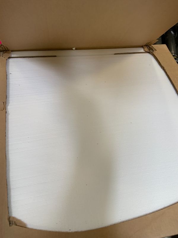 Photo 1 of JUST THE MIRROR******************PARTIAL SET*********LINSY White Vanity with Mirror and Lights, 2 Glass Cabinets and Height - Adjustable Shelf & 9 Drawers Dressing Table, Makeup Desk with Glass Top & Charging Station, 3 Adjustable Brightness Modes