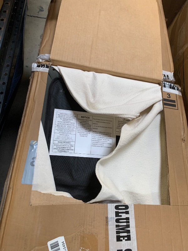 Photo 1 of KISLOT Upholstered Dining Chairs with Casters, Washable Cover Modern Dining Room Chairs with Thick Cushion & Sturdy Metal Frame for Kitchen, Living Room, Dressing Room, Linen Fabric, Set of 2