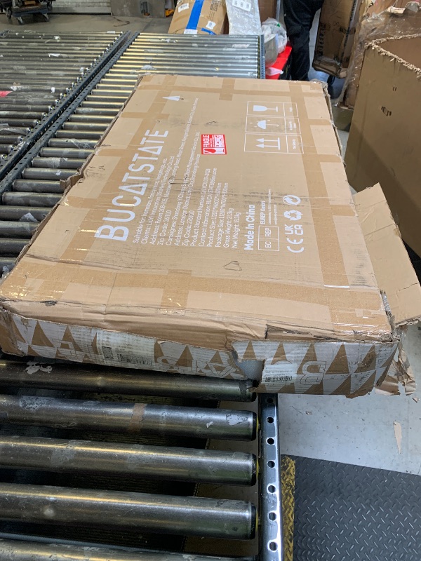 Photo 1 of BUCATSTATE Hamster Cage 3.0: Metal Large Rat Cage Stackable with Top Access Easy Assemble 47L x 23.6W x 25.5H Inches Dwarf Syrian Hamster Tank for Gerbil Mouse (7.8 ft², White)