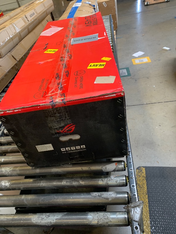 Photo 1 of **USED/UNTESTED** Gaming curved monitor PARTS ONLY