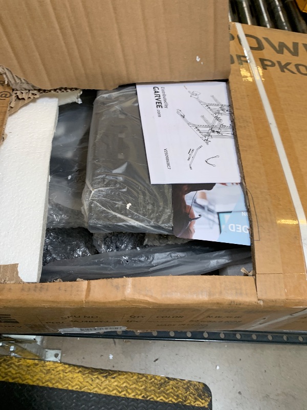 Photo 1 of Power Cage, 2000 LB Squat Rack with Dual Pulley Cable Crossover, Multi-Function Home Gym Power Rack with Attachments, Full Body Strength Training Equipment for Home BOX 2/2