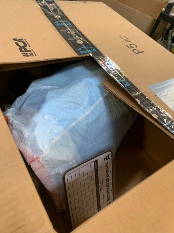 Photo 1 of 6Ft Inflatable Football Target Toss Game - Giant Outdoor Carnival Party Games for Backyard & Tailgate - Arcade Sports Toy with Electric Pump - 4 Easy-Grip Balls Gifts for Boys 3 4 5 6 7 8-12 Year Old