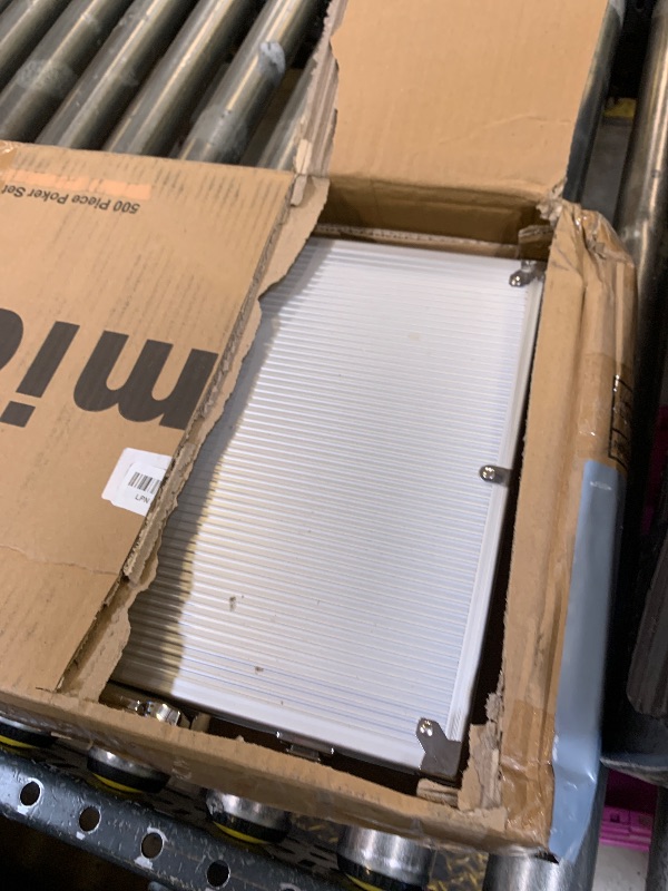 Photo 1 of Comie Poker Chips with Numbers,500PCS Poker Chip Set with Aluminum Travel Case,11.5 Gram Poker Set for Texas Holdem Blackjack Gambling.