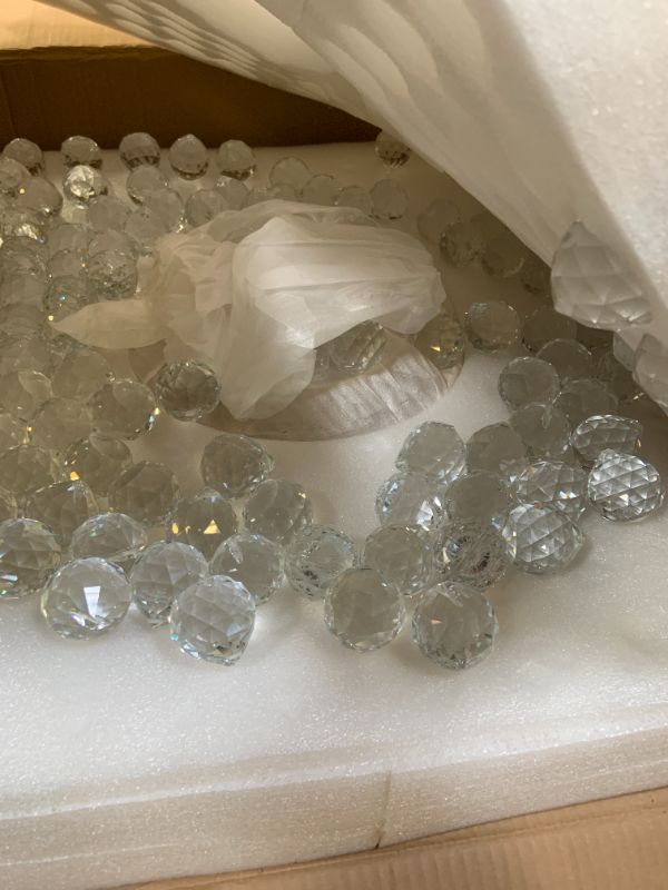 Photo 1 of chandiry 12-Light Crystal Flush Mount Chandelier Ceiling Light Fixture for Living Room Dining Room Bedroom Foyer Entryway Hallway Closet Bathroom (Gold D24)