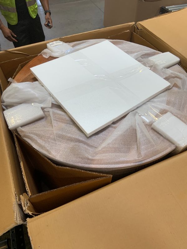 Photo 1 of Hawthorne Grove 36” Mango Wood Coffee Table – Rustic Living Room Accent