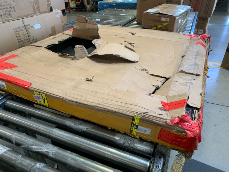 Photo 1 of 48"x48" Industrial Floor Scale, Heavy-Duty Warehouse Scale with Digital Indicator, Accurate Pallet Scale for Postal Luggage Shipping Mailing Weighing