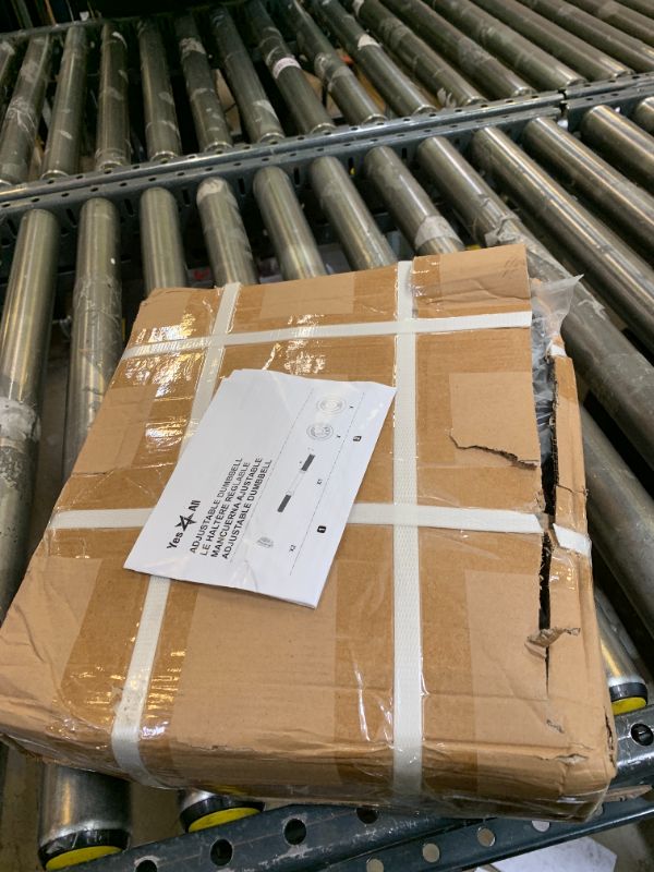 Photo 1 of Yes4All 105 LB Adjustable Dumbbell Set, Cast Iron Weights for Home Gym with Bars, Plates, Collars, Hand Weights Dumbbells Set