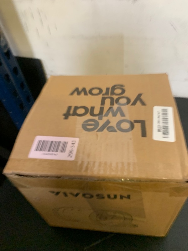 Photo 1 of VIVOSUN 8 Inch Inline Duct Fan 420 CFM, HVAC Exhaust Ventilation Fan with Low Noise for Basements, Bathrooms, Kitchens and Attics, Silver