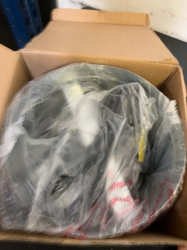 Photo 1 of VIVOSUN 8 Inch Inline Duct Fan 420 CFM, HVAC Exhaust Ventilation Fan with Low Noise for Basements, Bathrooms, Kitchens and Attics, Silver