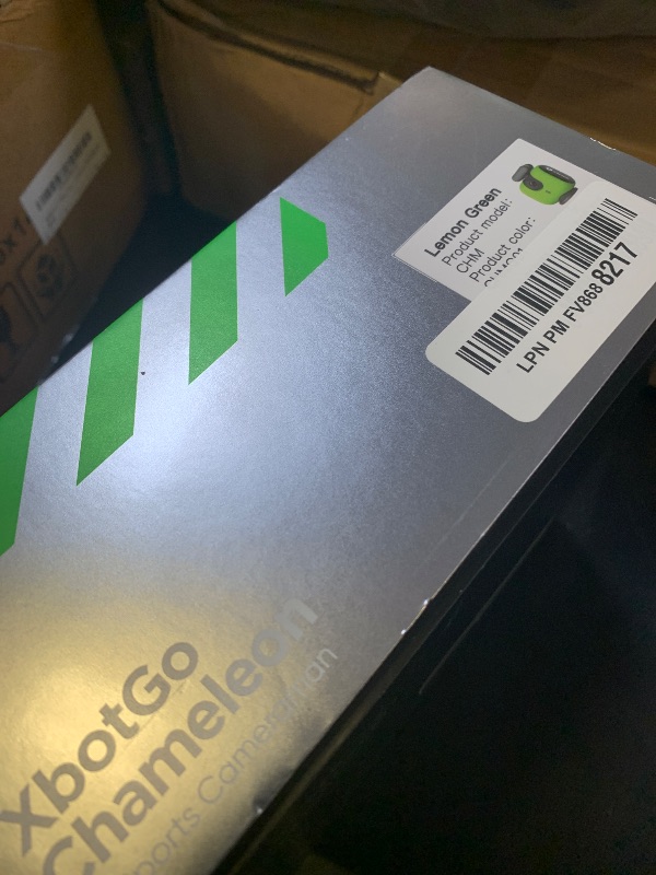 Photo 1 of XbotGo Chameleon AI Auto Sports Action Camera - 4K 60FPS Soccer Camera and Basketball Tracking Camera for Team Sports, Live Streaming, No Subscription, Works with iOS & Android (Lemon Green)