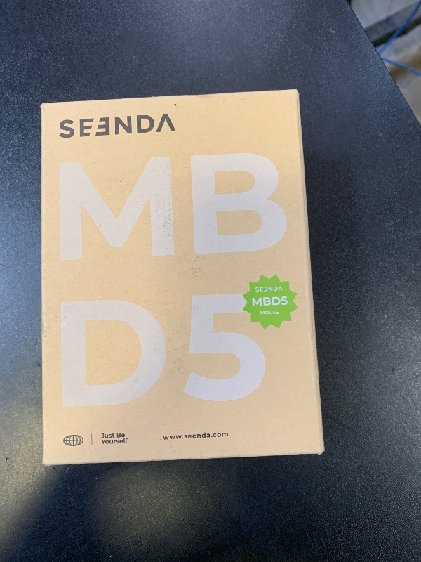 Photo 1 of seenda Wireless Trackball Mouse, Bluetooth - Ergonomic Rollerball Mouse Rechargeable, 3 Device Connection Optical Mice Adjustable DPI Thumb Control Mice Compatible for Mac/Android/Windows - Rose Pink