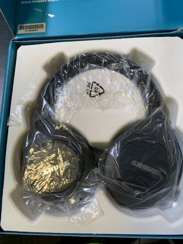 Photo 1 of Shure SRH440 Professional Studio Headphones, Enhanced Frequency Response and Extended Range for Home and Studio Recording, with Detachable Coiled Cable, Carrying Bag and 1/4" Adapter (SRH440)