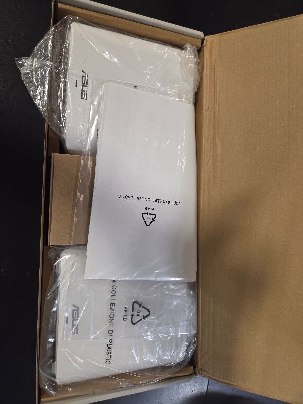 Photo 1 of ASUS ZenWiFi BD4 (2-Pack) Dual-Band WiFi 7 Mesh, 3600 Mbps, 4900 sq.ft., Dual 2.5G Ports, Security and Parental Controls Included, Smart Home Master SSIDs