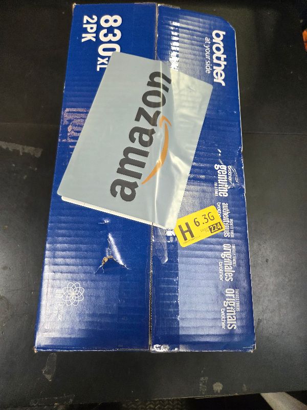 Photo 1 of Brother Genuine TN830XL 2PK Black High Yield Printer Toner Cartridge 2-Pack – Print up to 3,000 Pages Each(1)