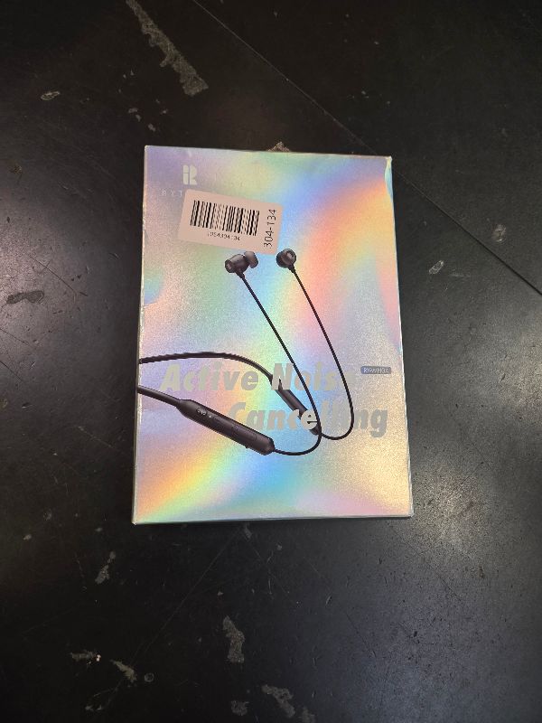 Photo 1 of Active Noise Cancelling Headphones, Wireless In Ear Neckband Bluetooth Headphones with 3 AI Mics ENC, 60Hrs Playtime, V5.3 Magnetic Earbuds, Multipoint Connection Earphones for Work/Travel/Home/Office