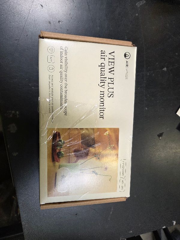 Photo 1 of Airthings 2960 View Plus - Battery Powered Radon & Air Quality Monitor (PM, CO2, VOC, Humidity, Temp, Pressure)