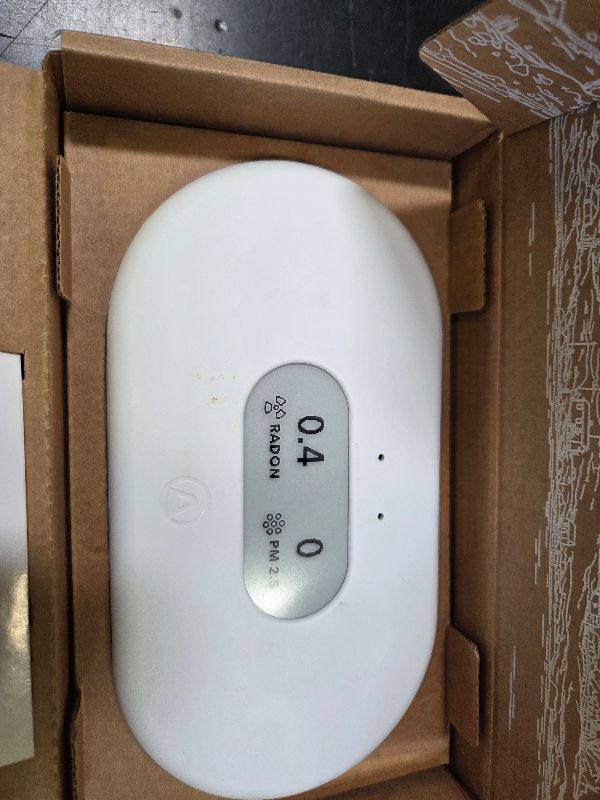 Photo 1 of Airthings 2960 View Plus - Battery Powered Radon & Air Quality Monitor (PM, CO2, VOC, Humidity, Temp, Pressure)